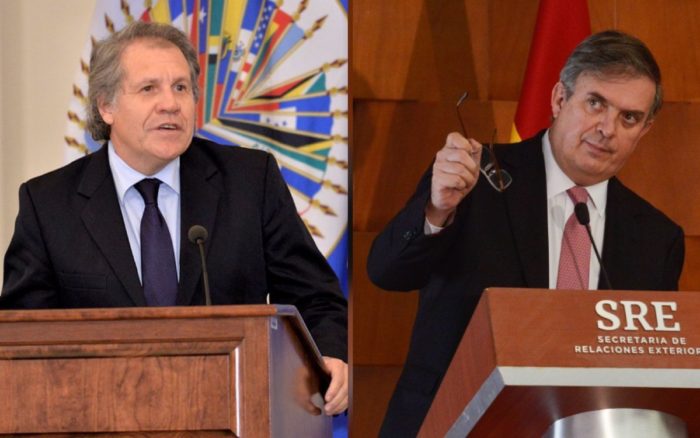 Países AL manifiestan su apoyo a Ebrard frente a declaraciones de Almagro