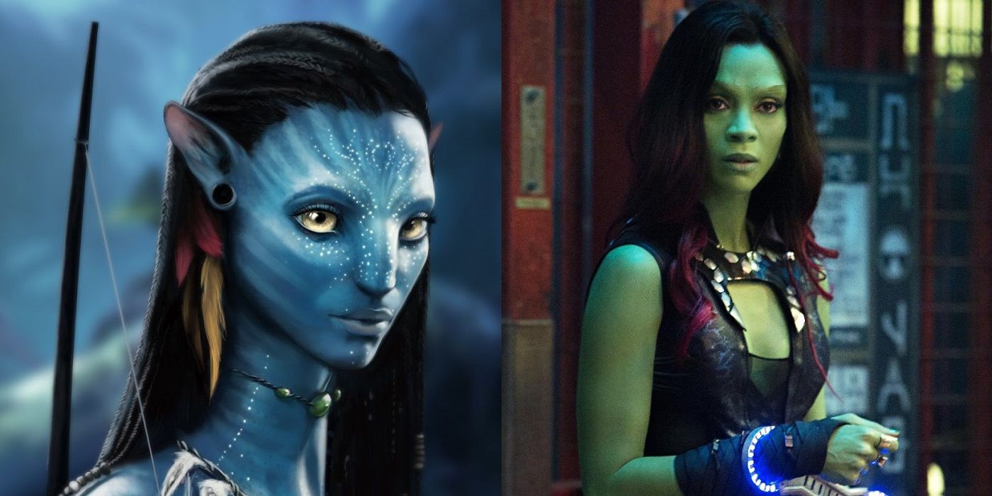 Los 10 roles más rudos de Zoe Saldana, clasificados |