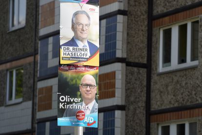 Los conservadores alemanes se miden a la ultraderecha en la última cita electoral antes de las generales