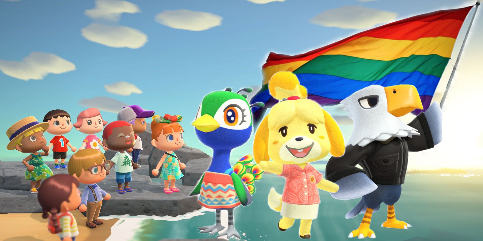 Los mejores diseños personalizados de Animal Crossing para el mes del orgullo |