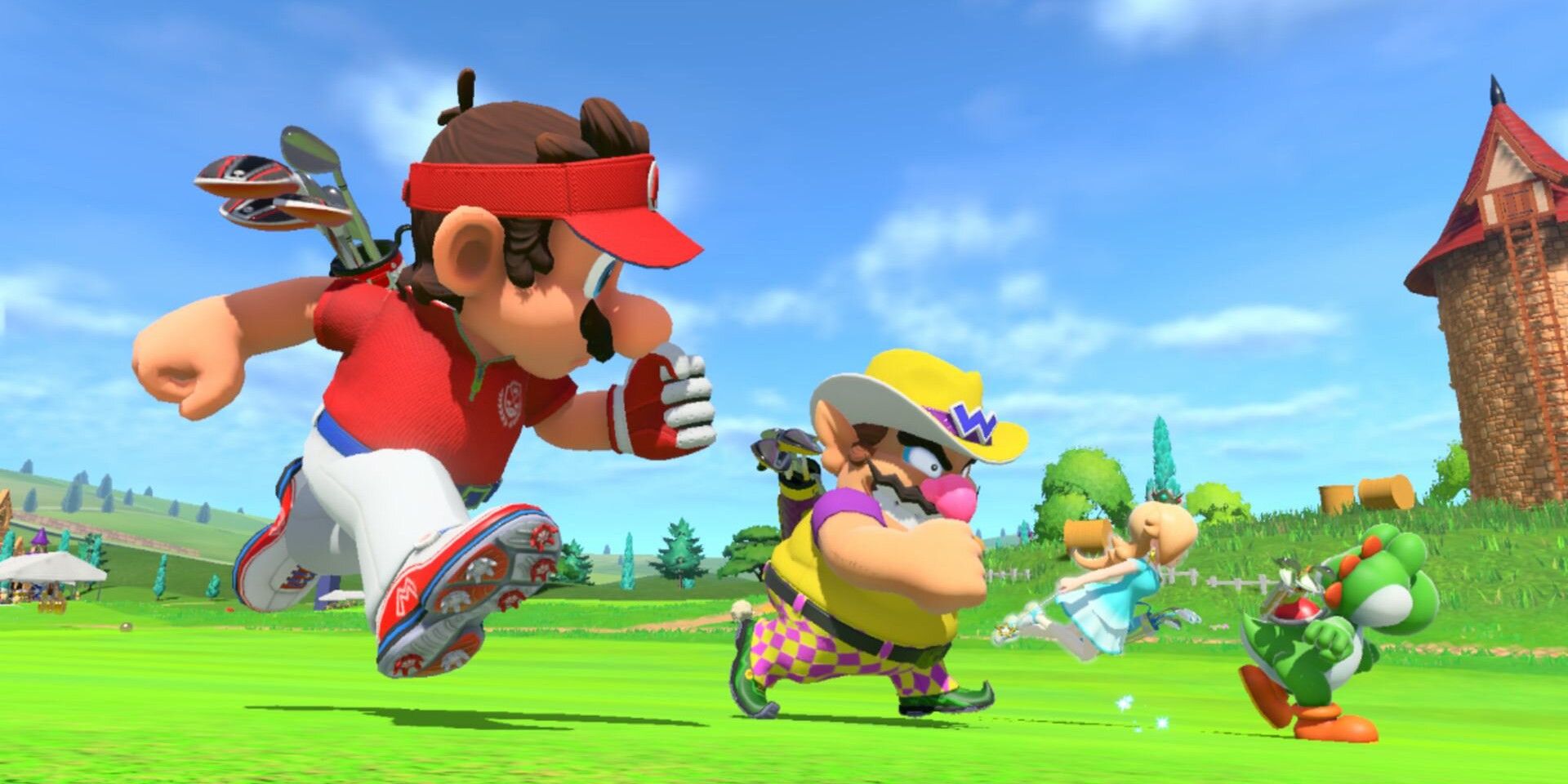 Mario Golf: Multijugador en pantalla dividida de Super Rush detallado por Nintendo