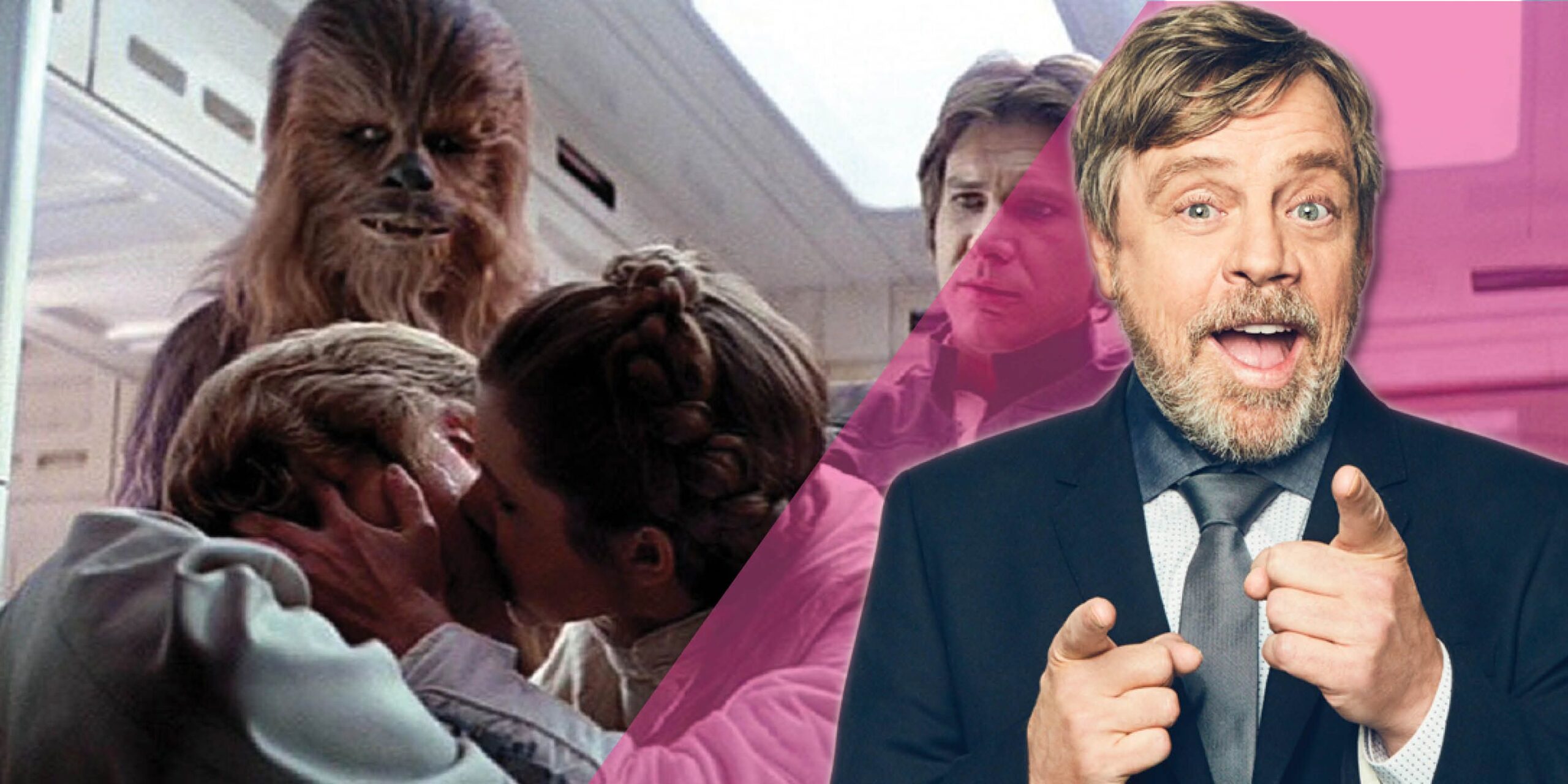 Mark Hamill bromea sobre Luke Skywalker besando a su hermana en Empire