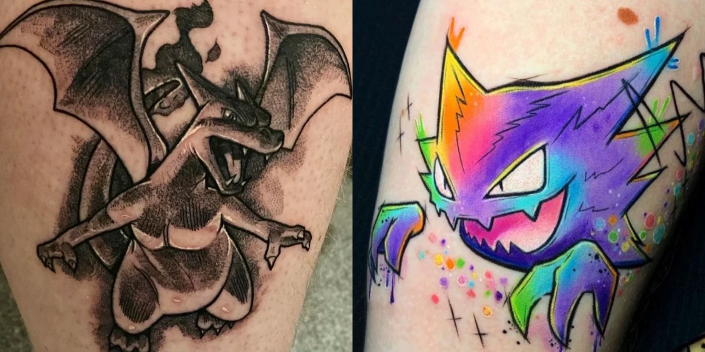 Pokémon: 10 tatuajes de primera generación que son demasiado geniales |