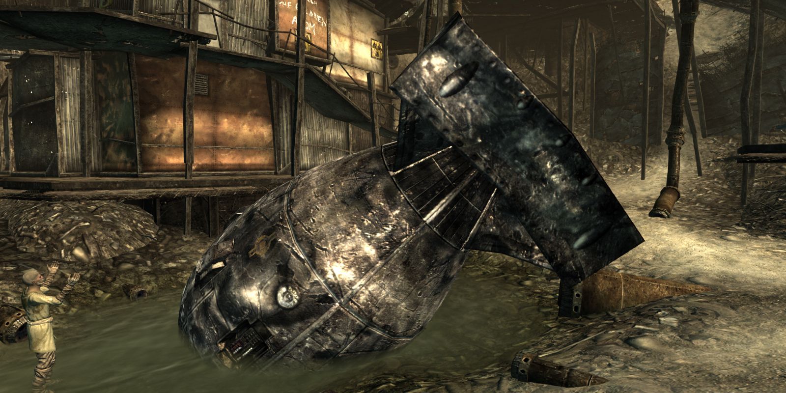 Por qué el Megatón de Fallout 3 se construyó alrededor de una bomba atómica