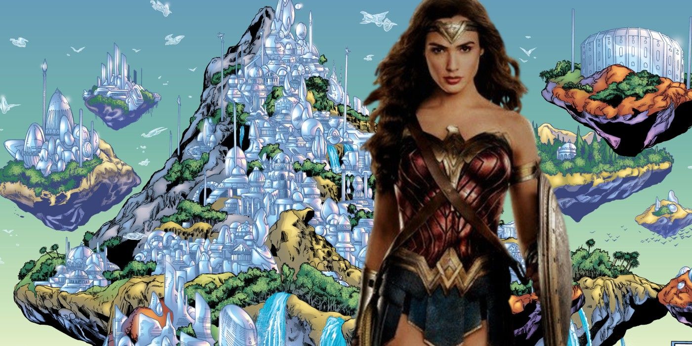 Themyscira de Wonder Woman es una utopía tecnológica en los cómics