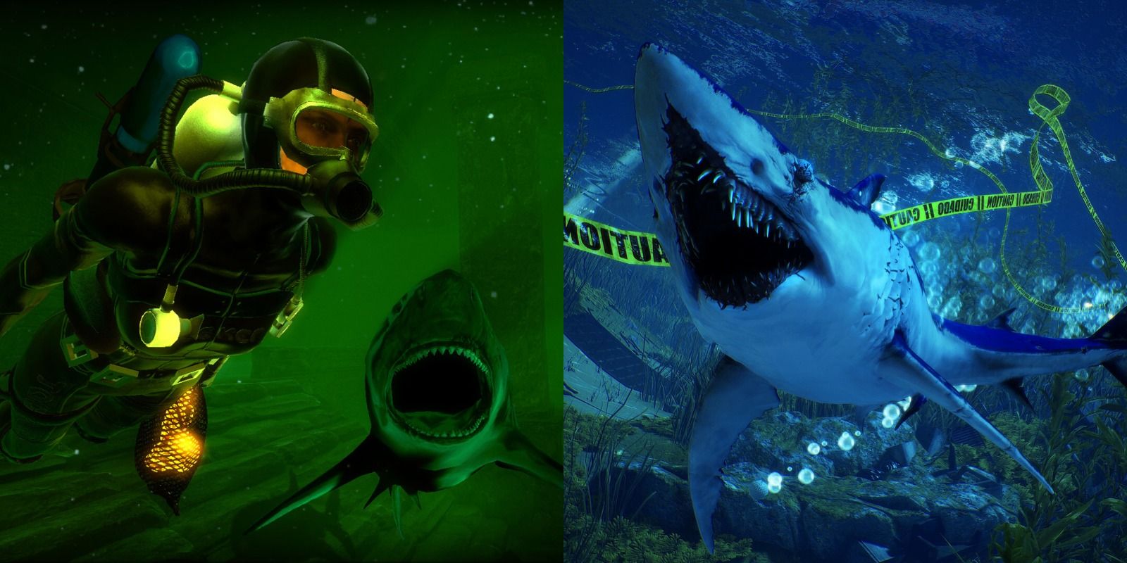 Top 10 juegos de miedo con tiburones para jugar |