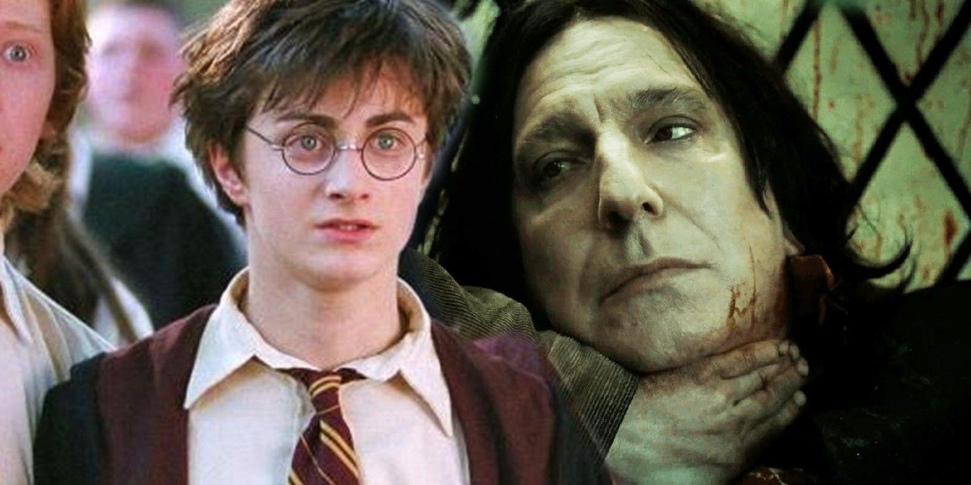 ¿Por qué la línea de Snape sobre los ojos de Harry Potter no es un agujero en la trama?