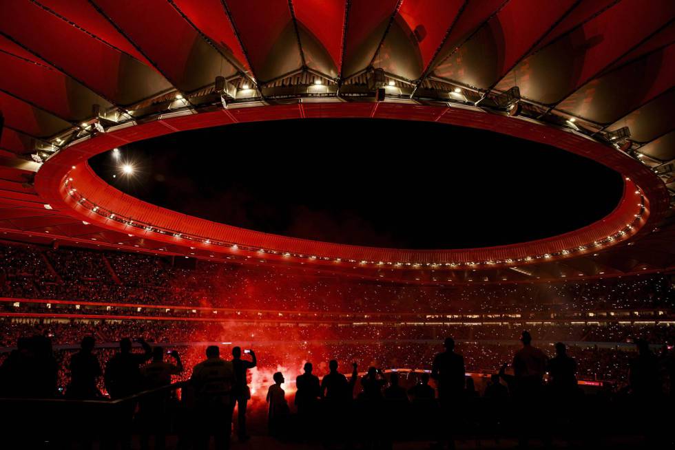 Imagen del estadio Wanda Metropolitano, la casa del Atlético de Madrid, que este julio acogerá el concierto de Kase.O.