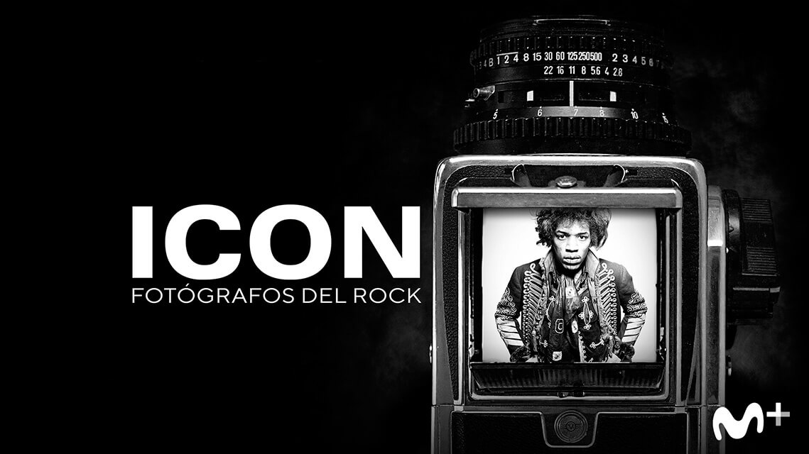 Cartel ‘ICON. Fotógrafos de rock’