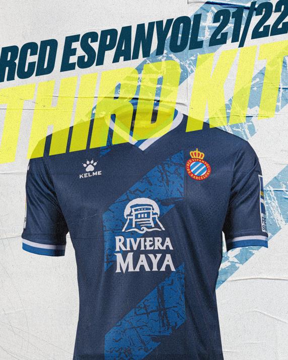 La tercera camiseta del Espanyol 2021-22