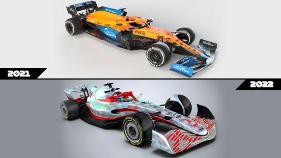 Diferencias entre el F1 de 2021 y el F1 de 2022