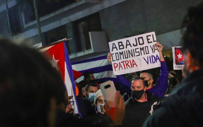 Michelle Bachelet pide a Cuba que libere a manifestantes