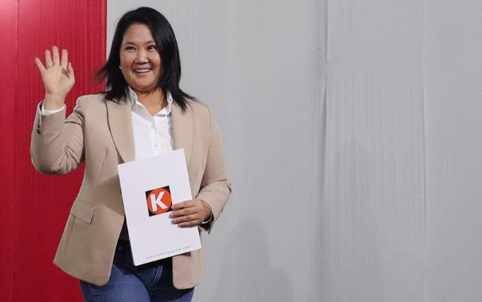 Keiko Fujimori reconocerá los resultados de las elecciones en Perú