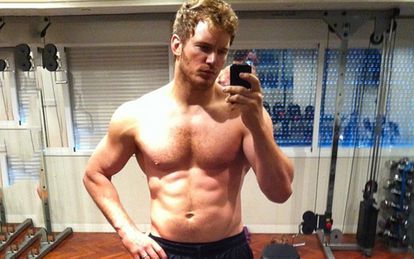 La imagen dio la vuelta al mundo: Chris Pratt presumía en Instagram de los abdominales que había ejercitado para su papel de 'Guardianes de la Galaxia'.