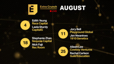 Echa un vistazo a los oradores estelares que se unirán a nosotros en Extra Crunch Live en agosto