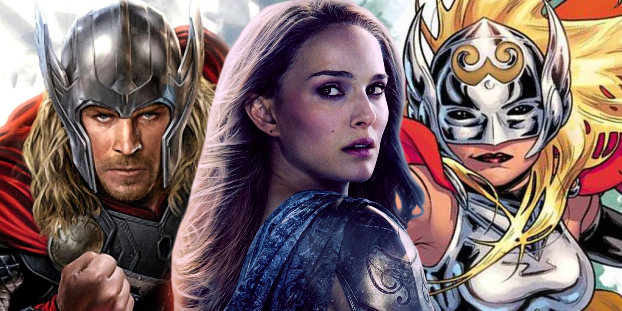 El casco de Jane Foster muestra su mayor diferencia de MCU con Thor