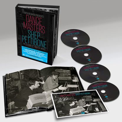 Estuche 'Dance Masters' con los cuatro CD dedicados a Shep Pettibone.