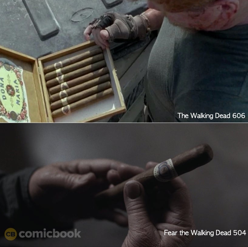 Fear The Walking Dead Daniel Abraham cigar