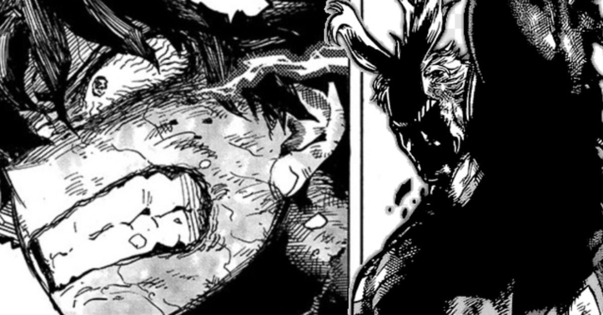 My Hero Academia Izuku All Might Danger New Arc Tease Spoilers de manga