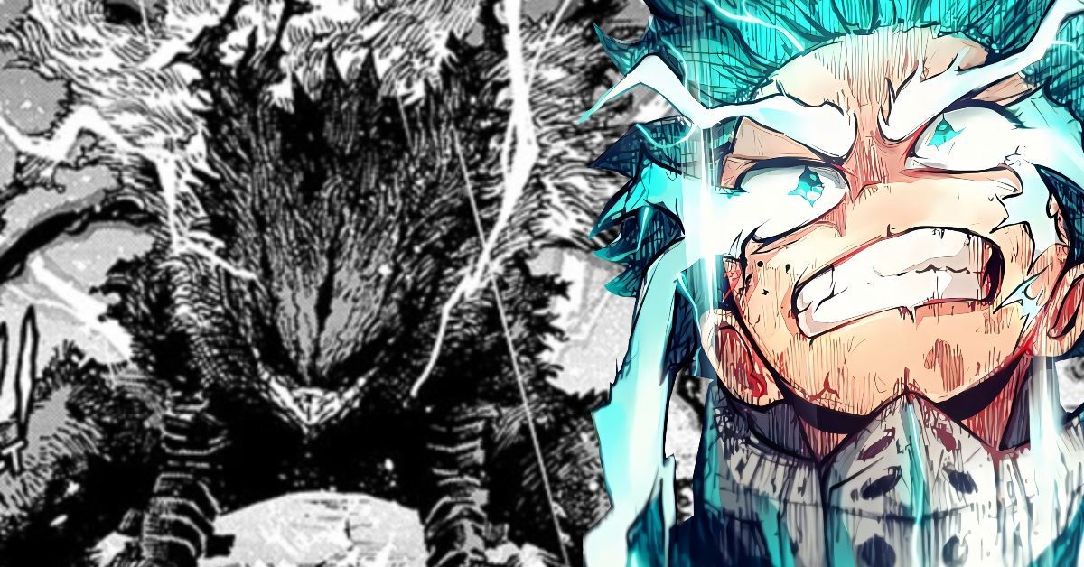 My Hero Academia Izuku Dark Transformation Meta Joke Bakugo dibujado de manera diferente Spoilers de manga