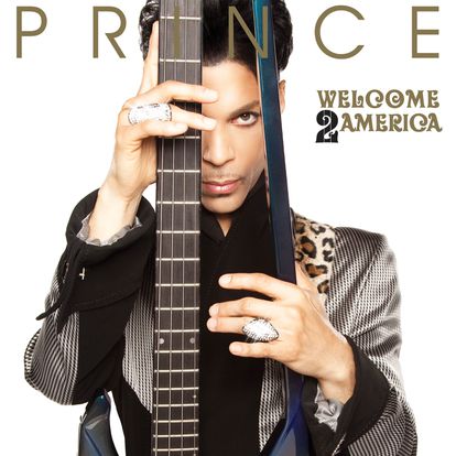 Portada del disco 'Welcome 2 America' de Prince by Prince. 