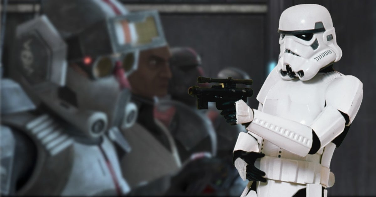Star Wars explica por qué los Stormtroopers son peores Clone Troopers Bad Batch 14 Spoilers