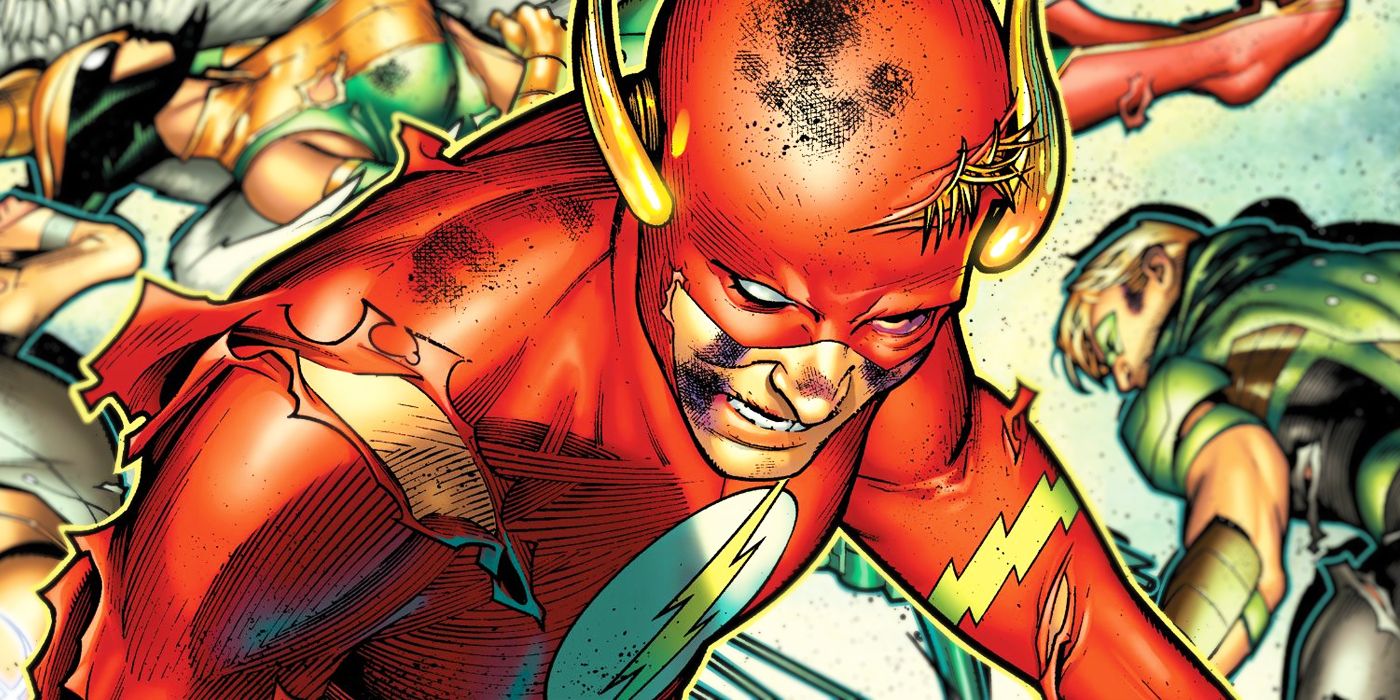 The Flash acaba de presenciar la escena del crimen más grande de DC