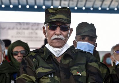 Brahim Gali, líder del Frente Polisario y presidente de la República Árabe Saharaui Democrática (RASD), en una imagen de febrero pasado.