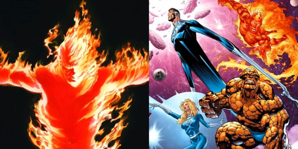 10 cosas que solo los fanáticos de los cómics saben sobre la antorcha humana