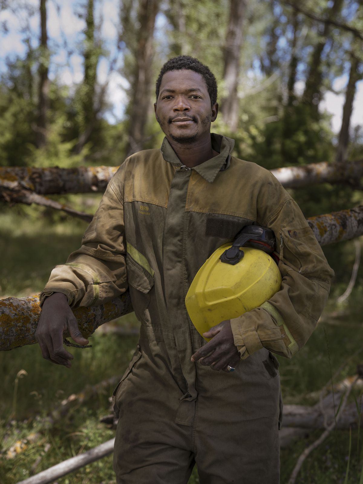 El bombero africano de un pueblo de Soria que es Embajador por la Paz de la ONU