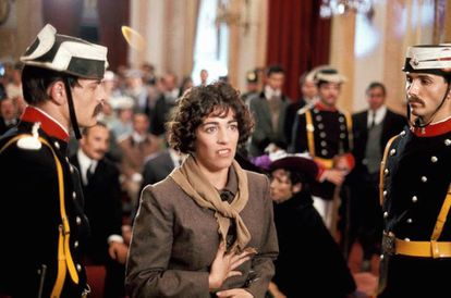 La fama del crimen inspiró romances, canciones, novelas e incluso un capítulo en la serie 'La huella del crimen' (en la imagen), producida por Televisión Española en 1985, donde Carmen Maura interpreta a Higinia Balaguer.