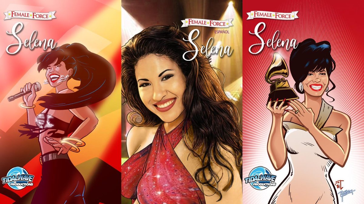Selena Quintanilla se convierte en cómic