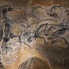 Painting in the Chauvet cave, 32,000-30,000 BC. Found in the collection of Grotte Chauvet. (Photo by Fine Art Images/Heritage Images/Getty Images)