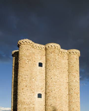 Perfil del castillo de Villarejo de Salvanés.