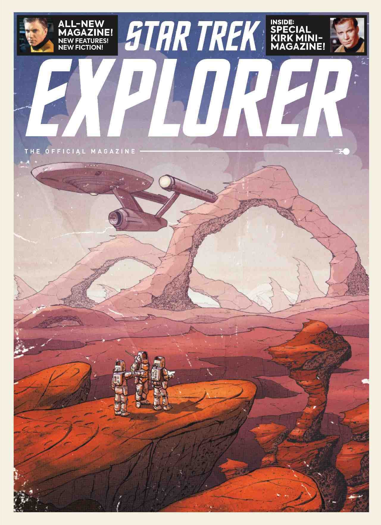 Star Trek Explorer - The Official Magazine - portada exclusiva del minorista