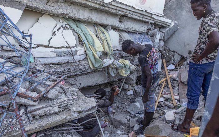 AMLO ofrece ayuda a Haití tras sismo; comunidad internacional también brinda apoyo