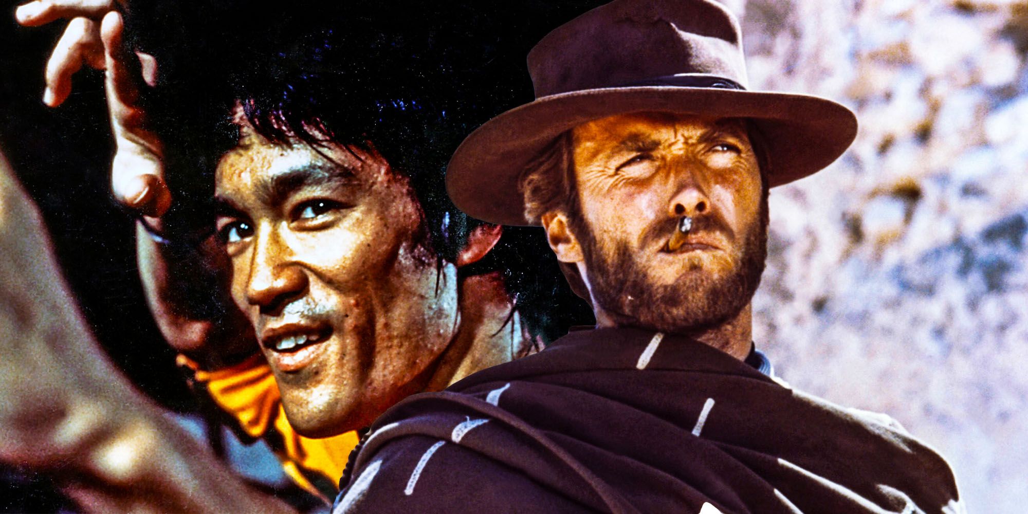 Bruce Lee usó a Clint Eastwood como modelo para su plan de Hollywood
