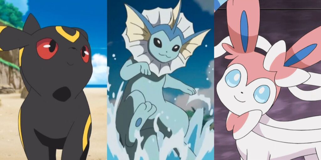 Cada Eeveelution en Pokémon, clasificado |