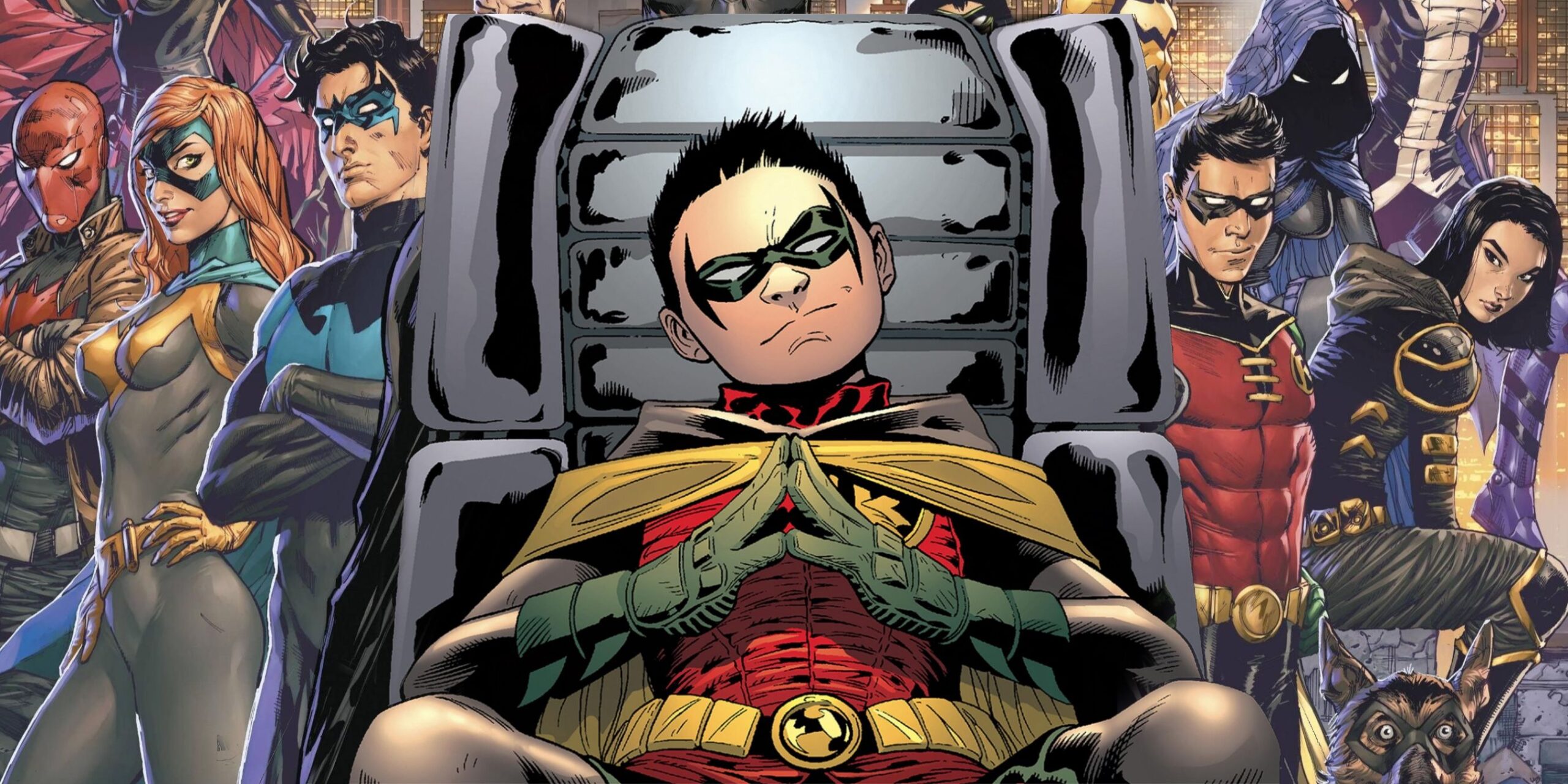 Damian Wayne acaba de asar a toda la familia de murciélagos a la vez