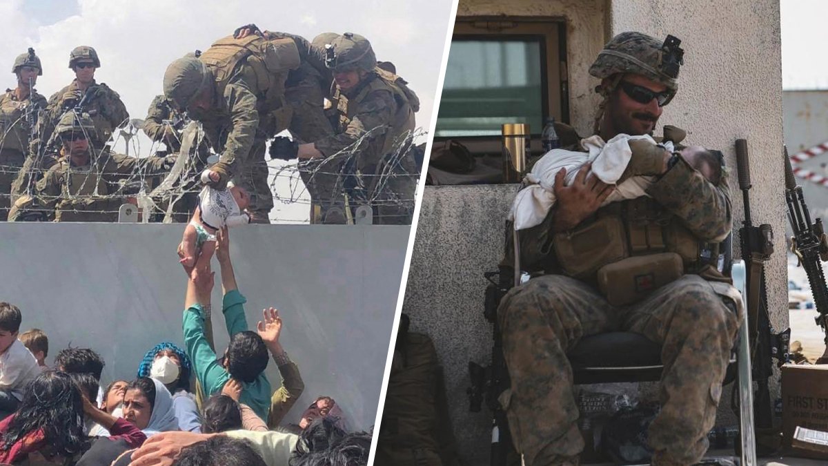 Desesperación en Kabul: qué pasó con el bebé que fue entregado a soldado de EEUU