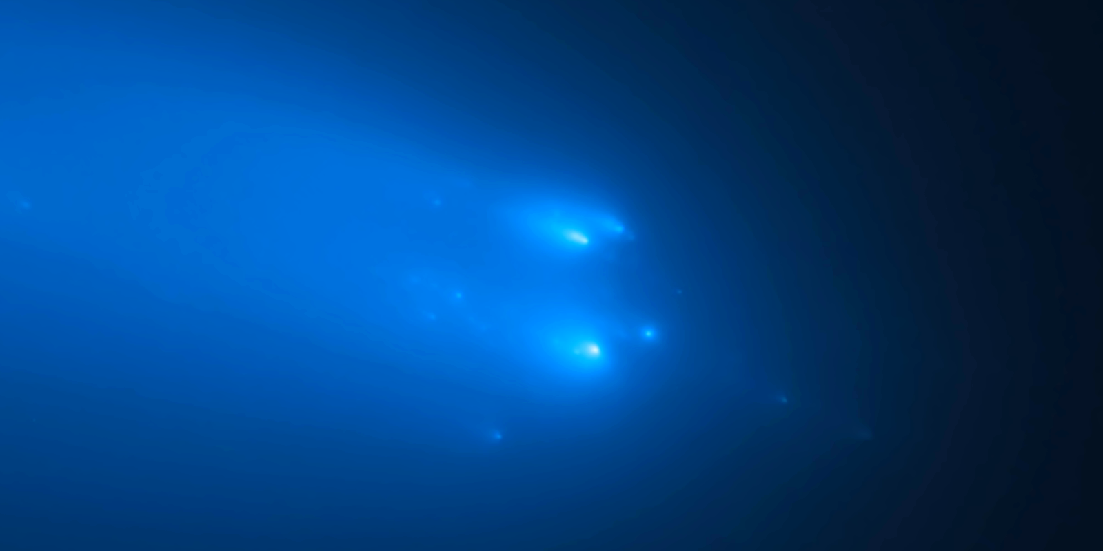 El cometa Atlas sobrevivió a una llamada cercana con el sol, pero explotó muy lejos de él