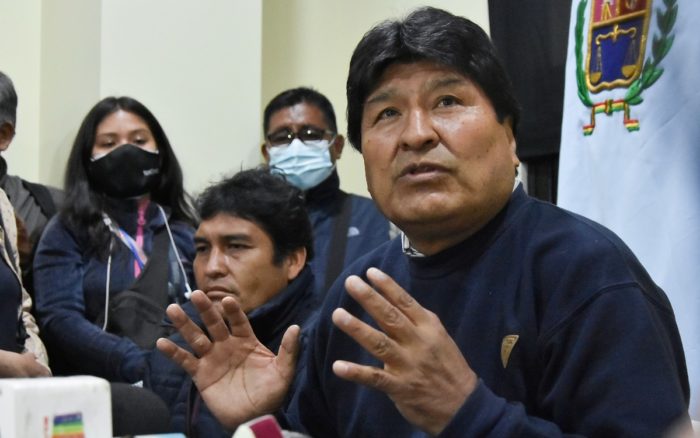 Evo Morales dice que sería exonerado si abren nuevas investigaciones sobres ‘masacres’