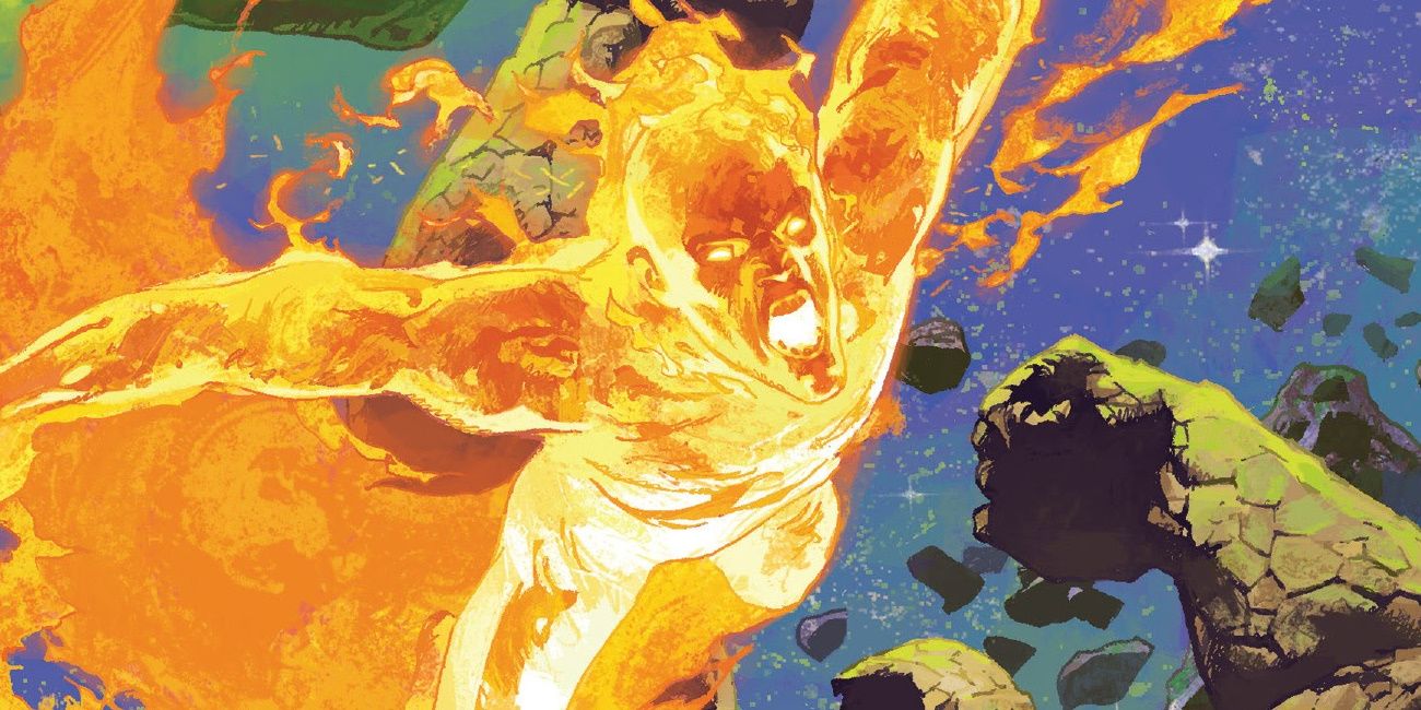 Fantastic Four: Life Story le da a la antorcha humana una muerte perfecta