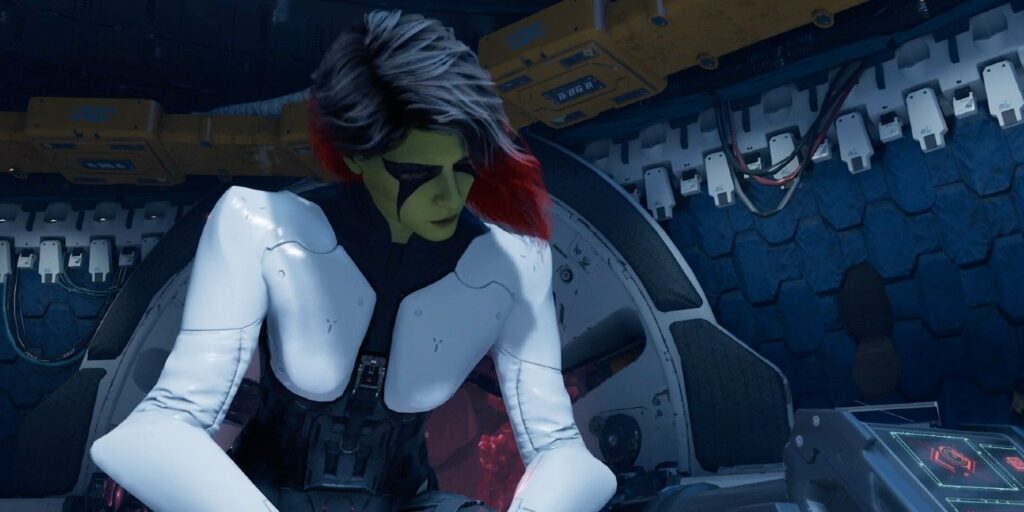 Gamora de Guardianes de la Galaxia de Marvel no se parece en nada a la de MCU