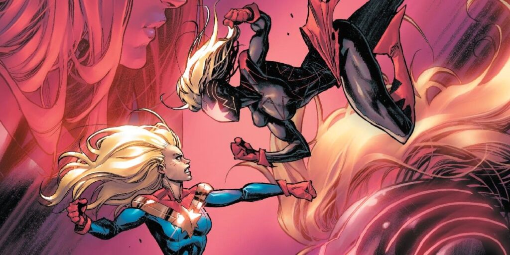 La nueva villana "brutal" de Captain Marvel está robando su disfraz más genial