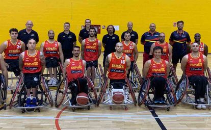 Selección española paralímpica de baloncesto de Tokio 2020.