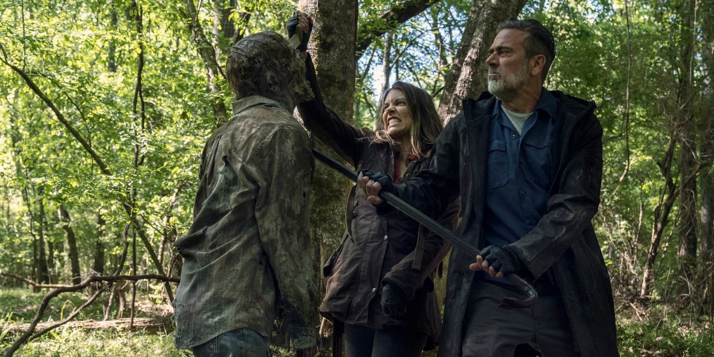 Las imágenes de la temporada 11 de Walking Dead provocan que Maggie y Negan se unan