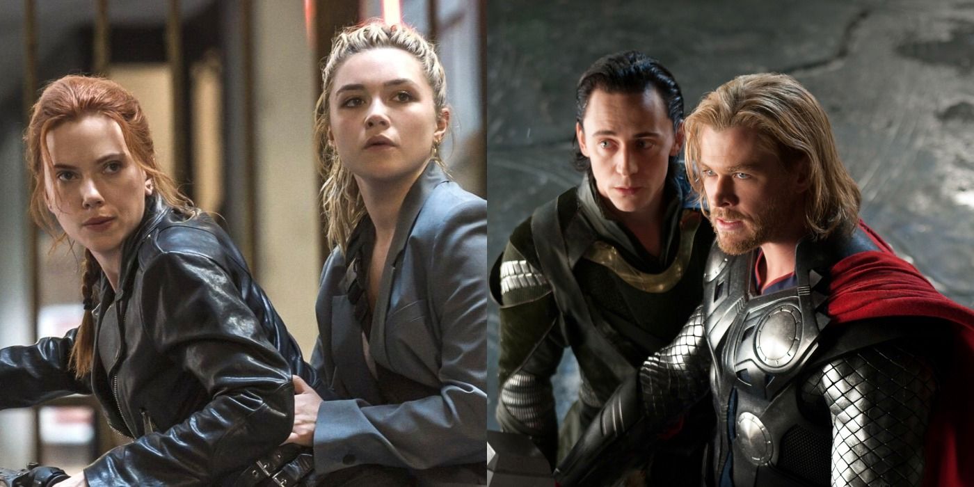 MCU: 5 formas en que Natasha y Yelena son las mejores hermanas (y 5 Thor y Loki son)