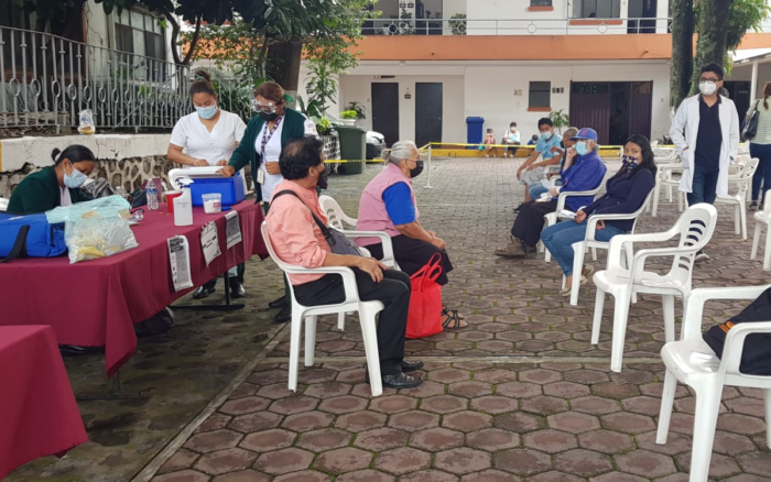 Morelos | Realizan la primera jornada de vacunación contra coronavirus para personas en situación de calle