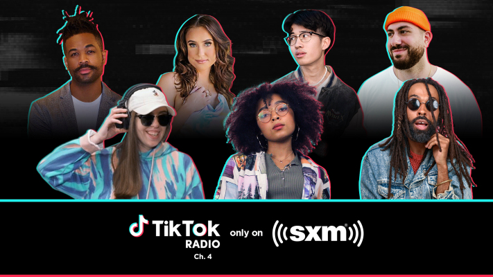 SiriusXM lanza 'TikTok Radio', un canal de música con éxitos virales presentado por estrellas de TikTok